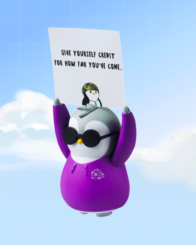 Positive Penguin Grey